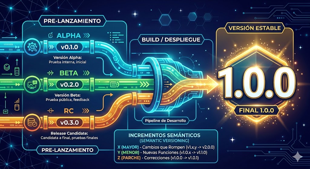 Versionado de Software: SemVer y el Ciclo de Vida